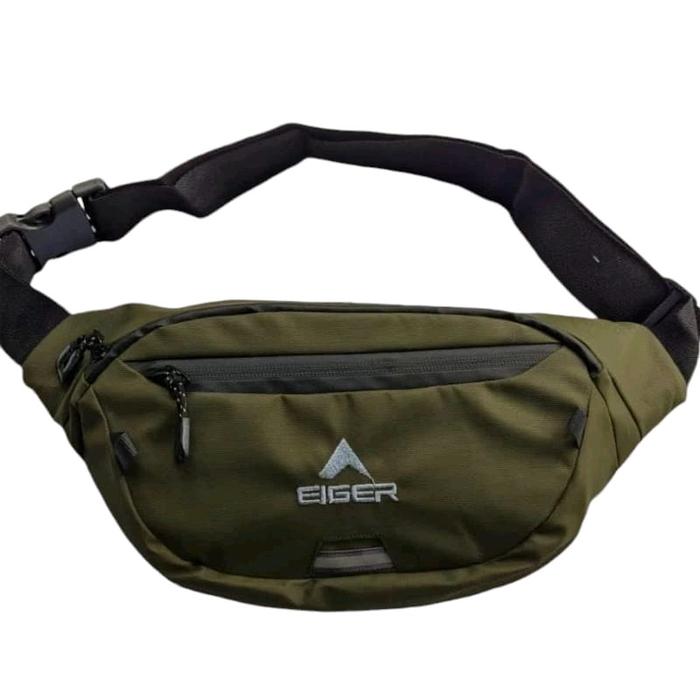 Tas Selempang Distro CLASSIC PROJECT Pria Dan Wanita Orginal adventure eiger 1989 Slingbag Hitam tem