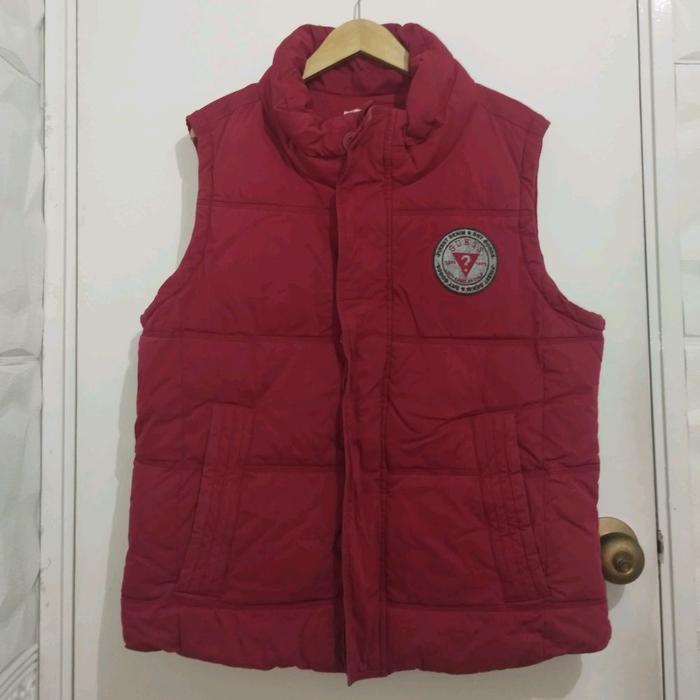 Rompi Puffer Gelembung Tebal Ala Bulang Guess