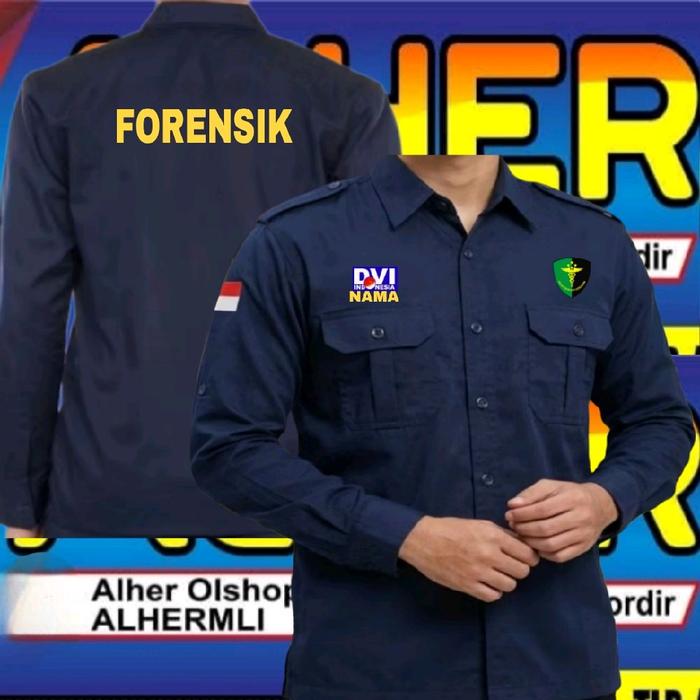 ready stok kemeja forensik baju FORENSIK seragam forensik pdh forensik kemeja kerja forensik baju ke
