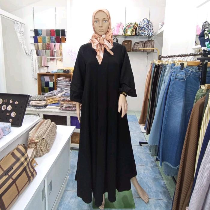 Abaya Jetblack New Arrival by DnL Luxury