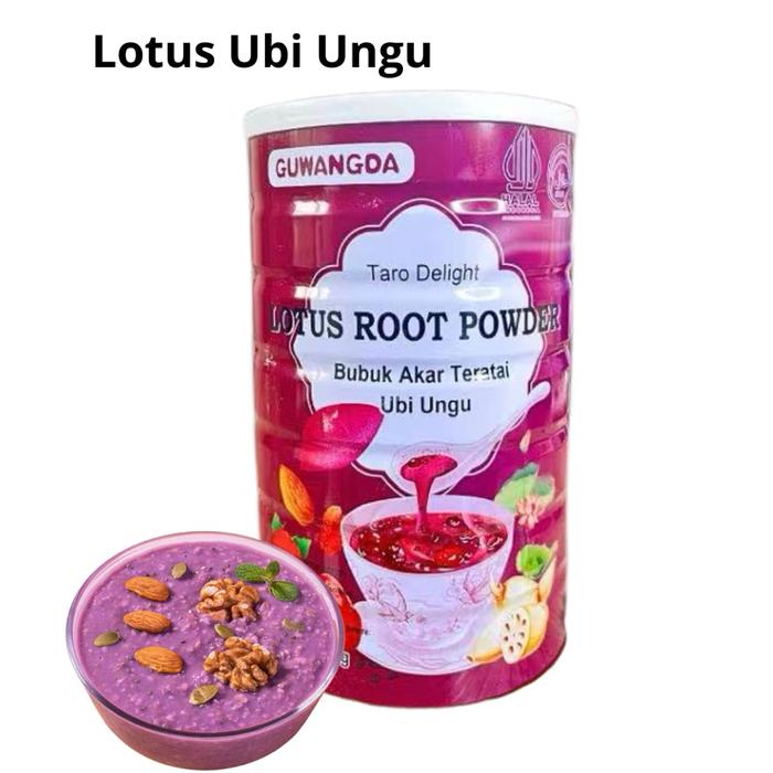 Lotus Oufen Potatu Nuts/ Ubi Purple 500gram Original LOTUS POWDER Healty food