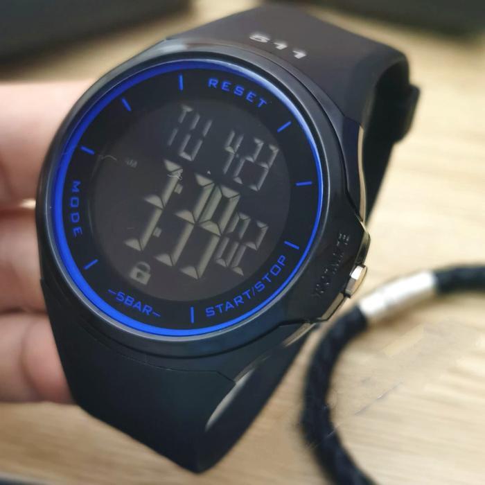 Jam Tangan pria wanita digital 511 touchscreen sporty free box