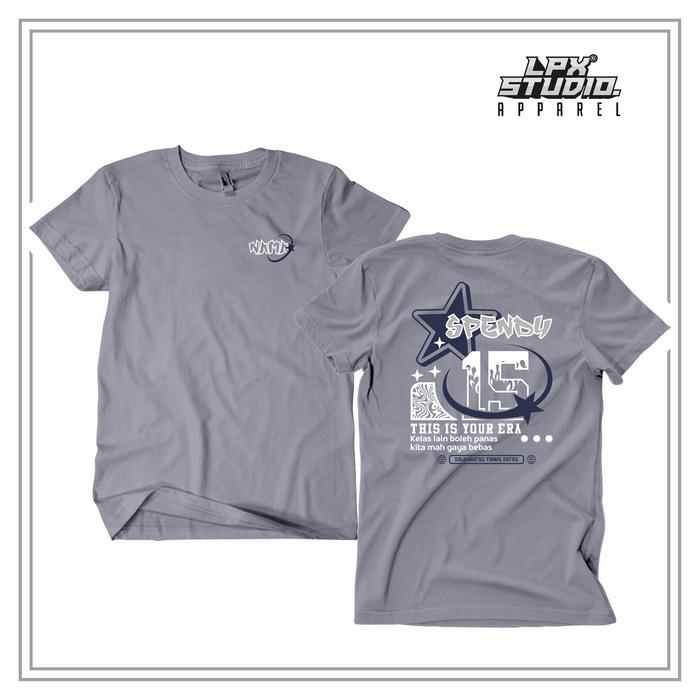 Katalog Kaos Kelas Angkatan Sekolah  Custom Bebas Desain Sesuai Gaya Kelas Bisa Request Nama Nomor D