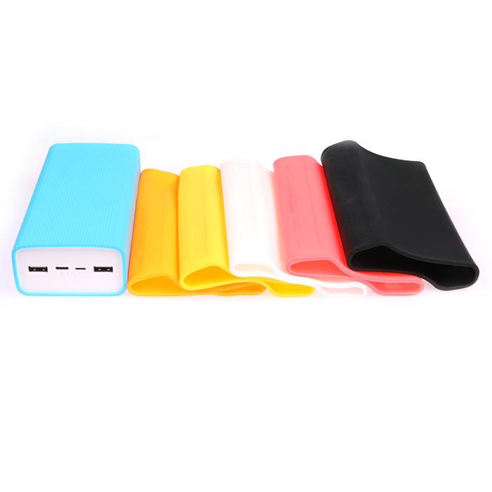 Casing Powerbank Sampul Casing Pelindung Silikon untuk Xiaomi Power