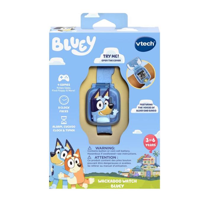 VTech BLUEY WACKADOO WATCH - ORIGINAL USA Berkualitas