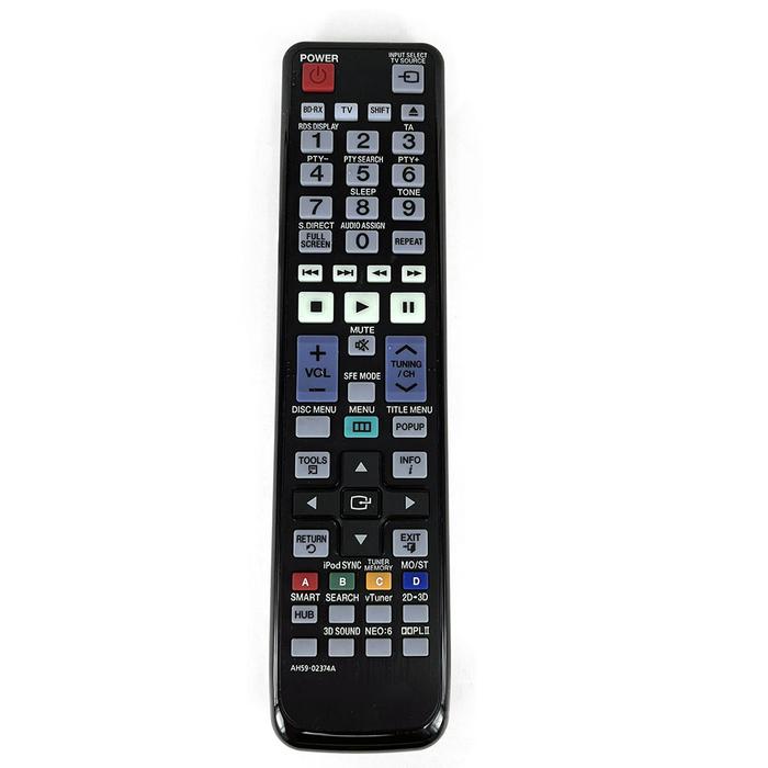 Used Original AH59-02374A For Samsung Blu-Ray Disc Player Remote