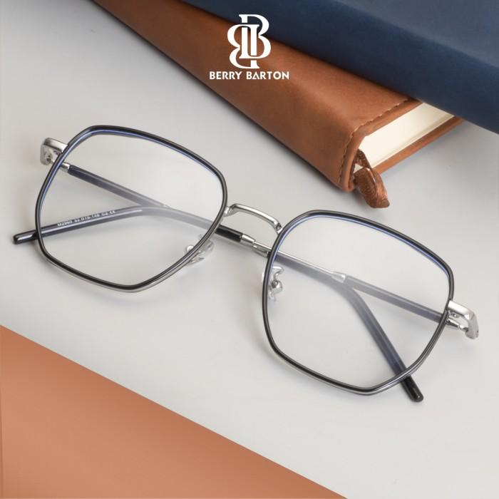 Kacamata Anti Radiasi Bluechromic Geometric Berrybarton M2960