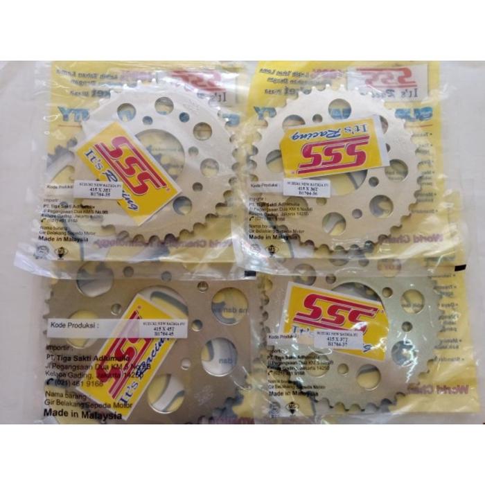SSS GEAR GIR BELAKANG 415 & 428 SATRIA FU NEW FU LAMA SMASH SAT FU FACELIFT SHOGUN SATRIA 2TAK HIU T