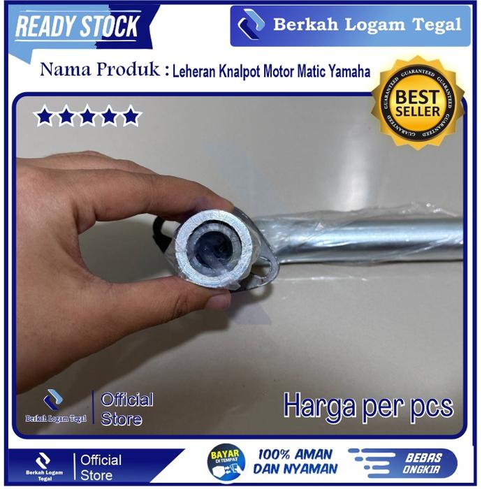 leheran pipa knalpot standar mio fino all matic yamaha