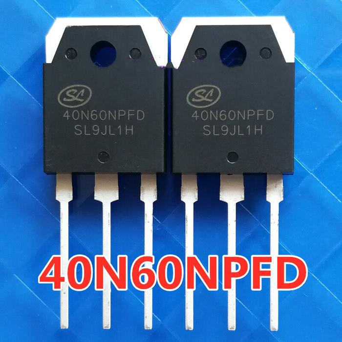 4 Buah TO-3P IGBT Transistor 40N60NPFD 40N60 40A/600V untuk Inverter