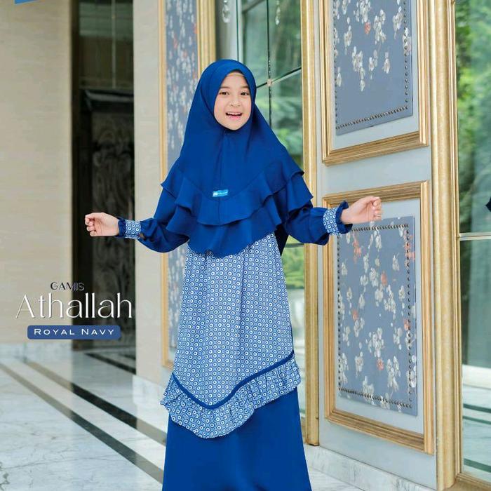 Gamis Athallah-Gamis Anak Athallah-Size Anak