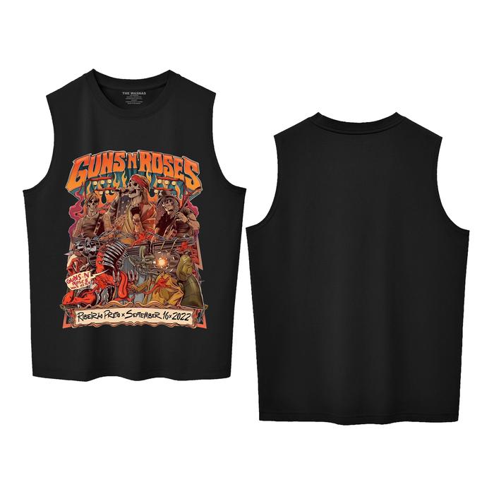 Jinan Singlet Lekbong Pria - Lekbong Guns N Roses september | Tanktop Unisex Lekbong