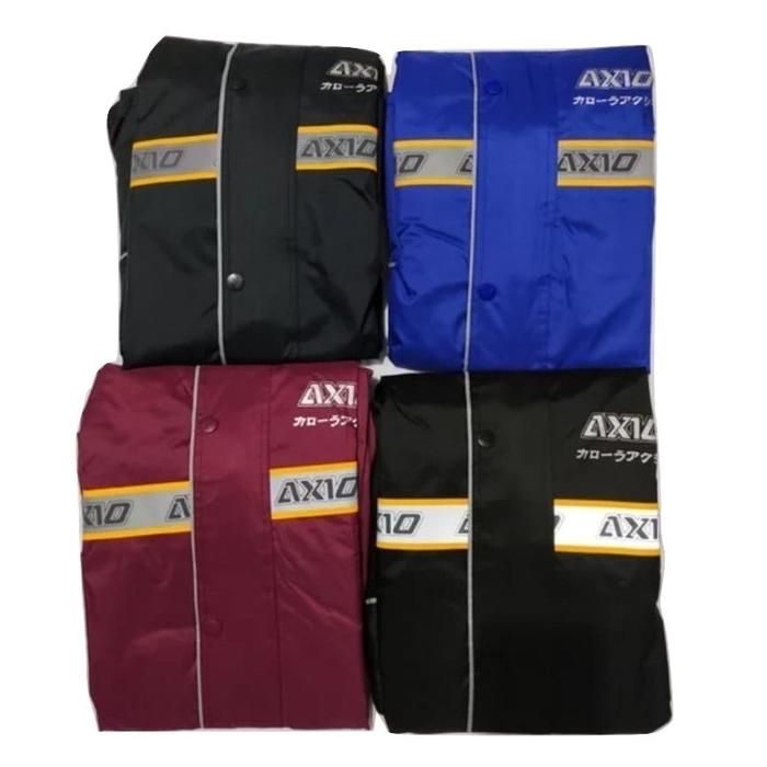 Jas Hujan AXIO Europe 882 ASLI 100% ORIGINAL Bahan Parasut Taslan Ukuran S M L XL 2XL / XXL dan XXXL