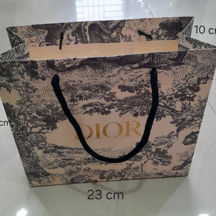 paperbag dior/ paperbag dior all size, paperbag kertas