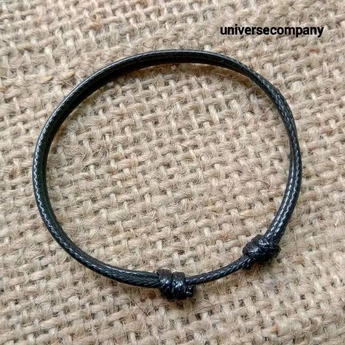 Gelang Hitam Polos PER PCS Gelang Tali Korea Hitam Gelang Polos Hitam Gelang Murah Gelang Tridatu Ba