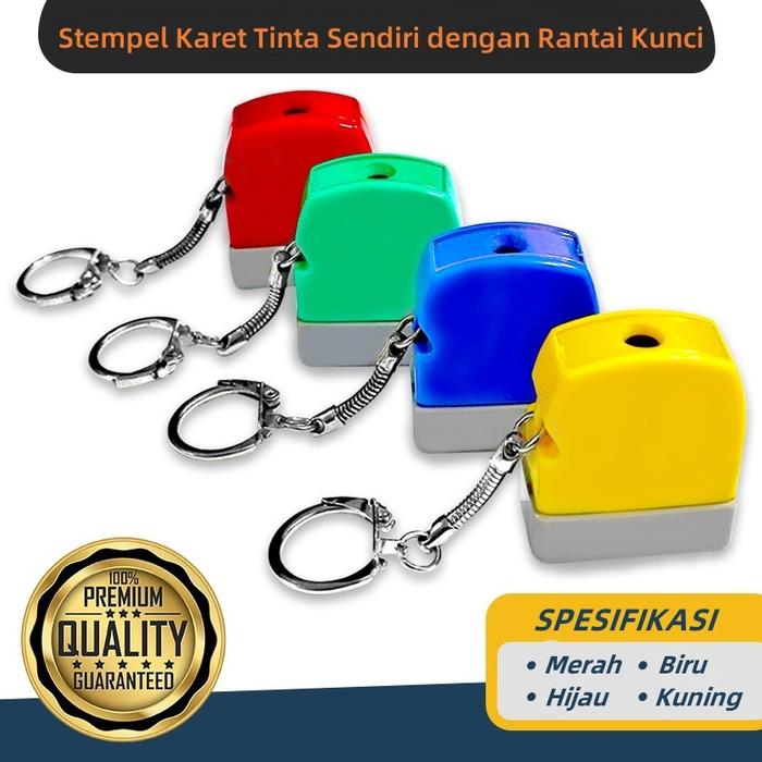 Bahan Gagang Stempel Flash/ Gantungan Kunci Gagang Stempel/ Stempel Tinta Photopolymer Yang Dapat Di