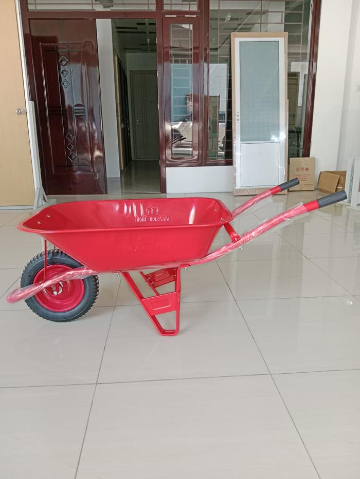 MANCINI Eco | GDO Eco | Gerobak Sorong | Troli | Angkong | 10Kg (Warna : MERAH)