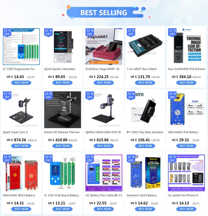 Papan Aktivasi Baterai BA33 Mekanis untuk iPhone 5-13 Pro Max Samsung