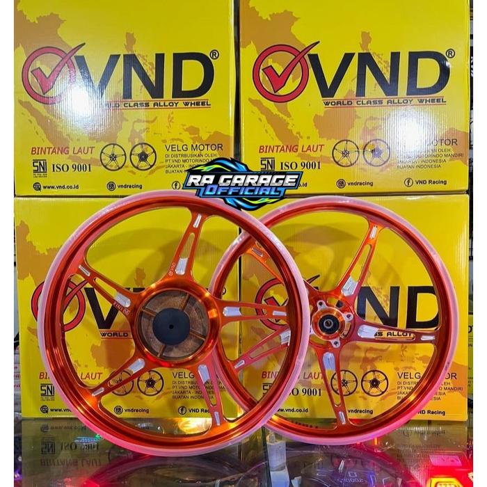 Velg VND Bintang Laut Ring17 RX king JupZ MX king FizR Vega MX Old Vixion Old Force1 Vixion New Verz