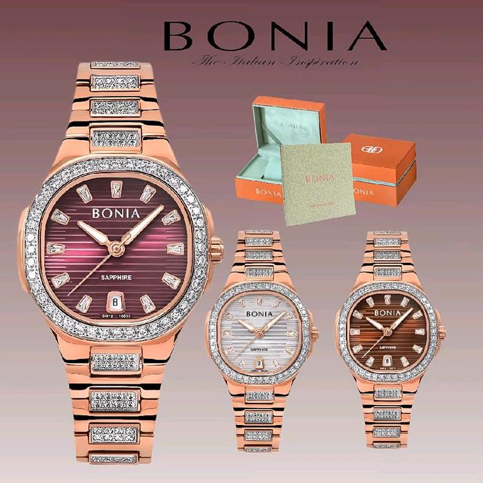 Jam tangan wanita Bonia limited Edition BNR10833-2547LE / BNR10833-2517LE / BNR10833-2567LE bonia Or