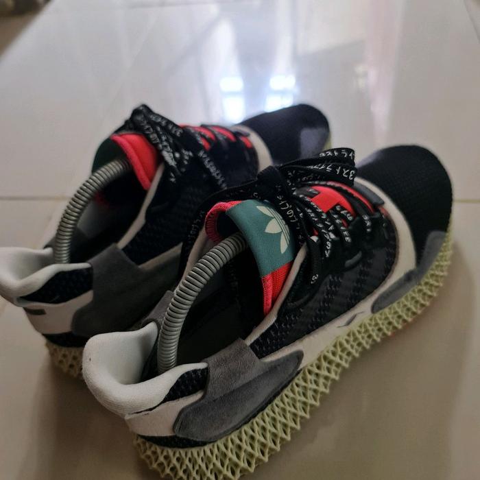 Adidas ZX4000 ZX 4000 4D BLACK ONYX US 8 100% AUTHENTIC ORIGINAL ORI
