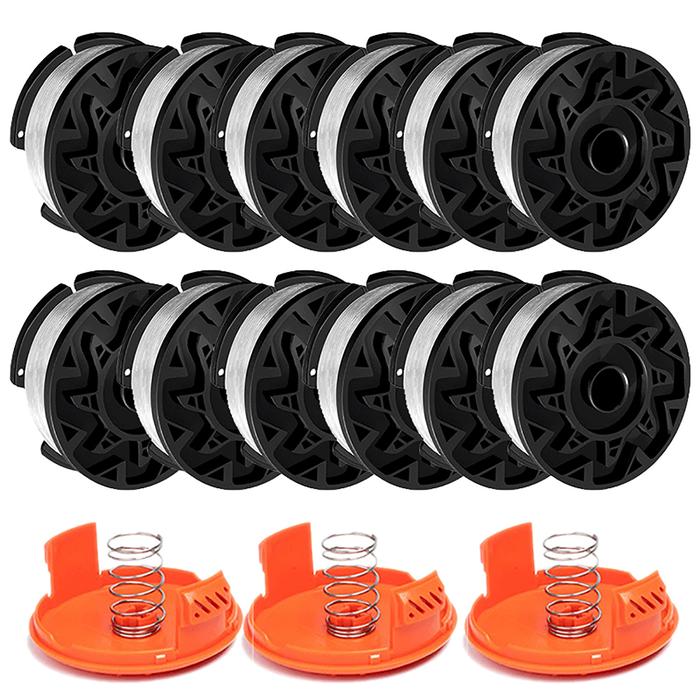 AF-100 Grass Trimmer Spool, Grass Trimmer Spool, Transparent Trimmer Line 0.065 inch, 30Ft Trimmer R
