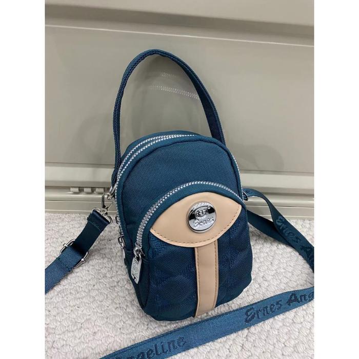 Tas Selempang Wanita Ernes Angeline EA 1102-69 Lis Kanvas