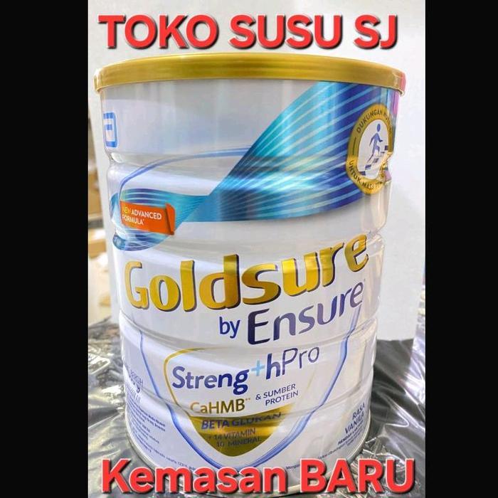 GOLDSURE BY ENSURE Dewasa VANILA 800 gram/GOLD SURE/800GR/dulu 900gr