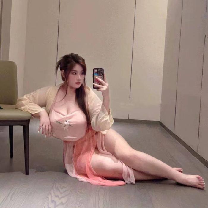 lingerie jumbo lingering wanita cosplay Pink plus size hanfu Can Wear to 100kg