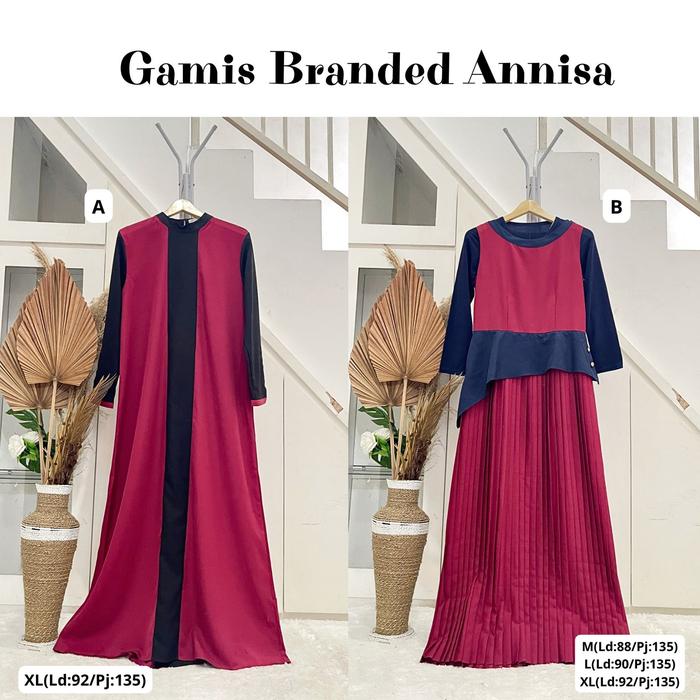 GAMIS NORMA HAURI KEKINIAN POLOS TERBARU