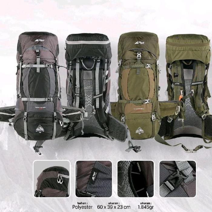 Rei Tas Gunung Carrier Cartenz 60 L