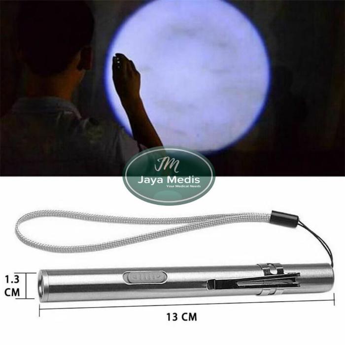 Senter LED Mini Portable Baterai