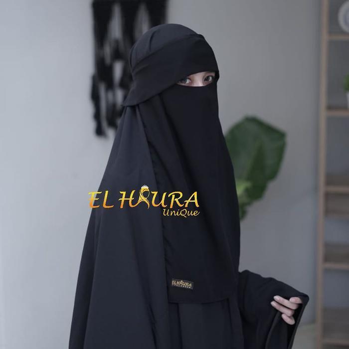 cadar niqab bandana poni elhaura
