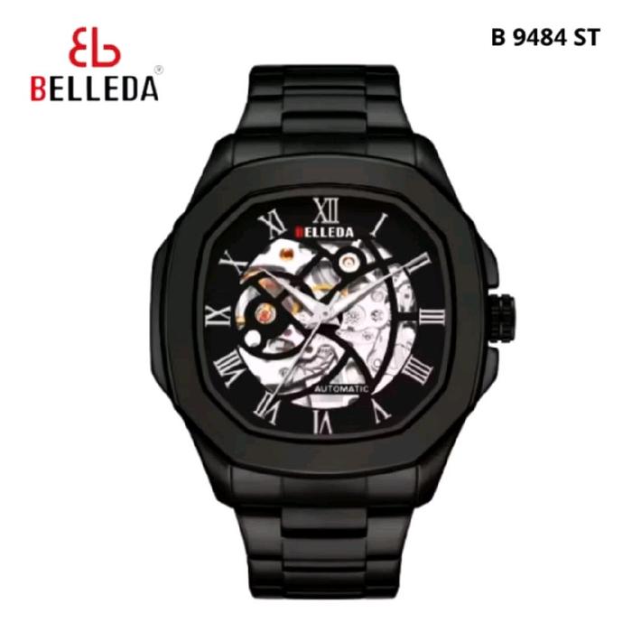 BUY 1 GET 1..JAM TANGAN PRIA WANITA ORIGINAL BELLEDA AUTOMATIC 9484 RT