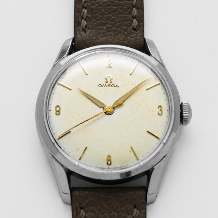 Omega Caltrava Style Jam Tangan Vintage Pria Original