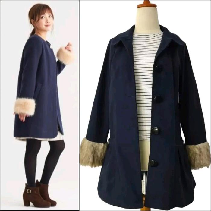 Long Coat / Wool Coat Korea / Wool Coat Jepang / coat tebal / autumn coat  / coat panjang  / wool co