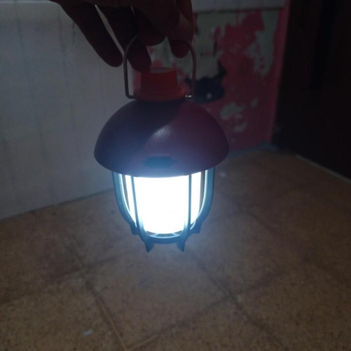 Dhaulagiri Camping Lamp Tent Hanging Lampu tenda dhaulagiri Vintage 86 Rechargeable Model Cas Type C