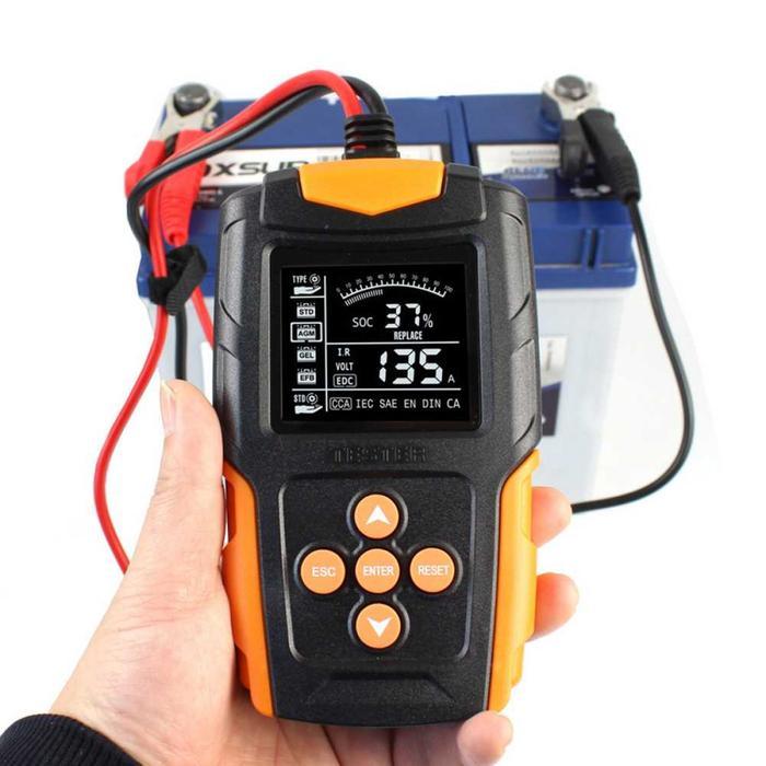 Tester Aki Kendaraan Portable Battery Tester 200Ah with LCD - FBT-200