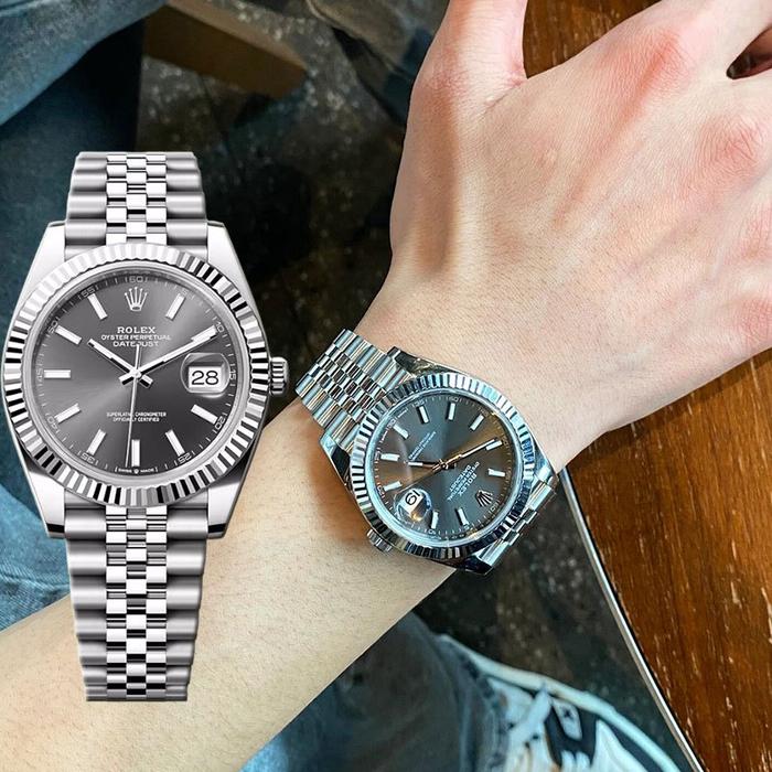 Galeri rolex 【100% ASLI】Original Jam tangan Rolex Datejust M126334-0014 Automatic 18CT Teflon materi