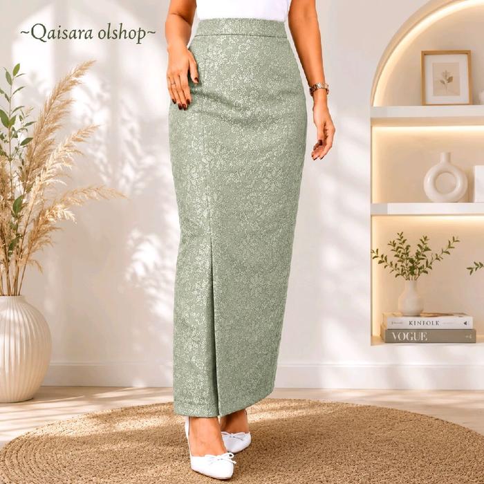 Rok songket melayu / songket span palembang / outfit kondangan / rok bawahan kebaya / rok songket pi