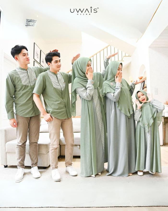 Sarimbit Lebaran Keluarga 2024 Habibie Ainun Series by Uwais Hijab