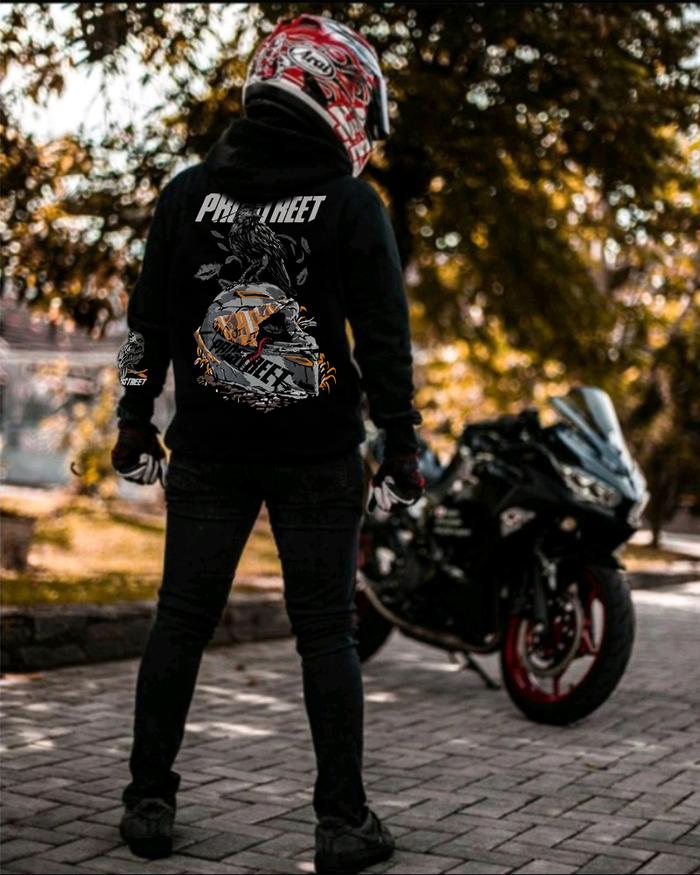 Prostreet Speed Hunter Hoodie Sunmori Pria Wanita Unisex Hoodie Prostreet Gagak