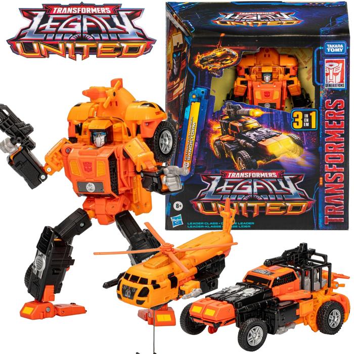 In Stock Transformers Legacy United G1 Triple Changer Sandstorm