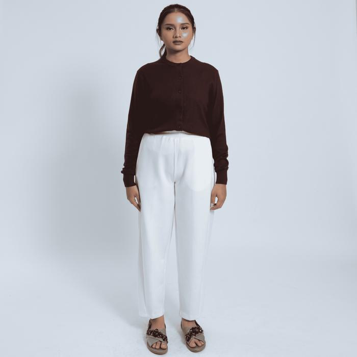 GIYOMI ID - Barrel Pants / Celana Wanita / Celana Bahan Scuba Premium