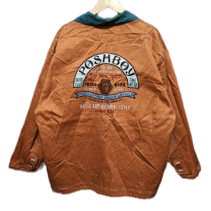 Jaket Poshboy Vintage Rare Bulak Balik Canvas Denim
