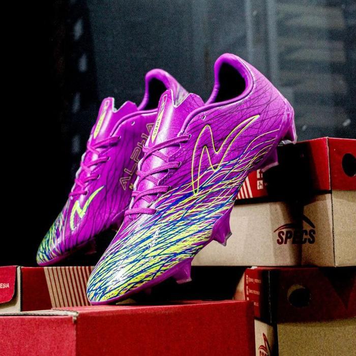 Sepatu Bola Futsal Specs Alpha Nerve Elite FG & Alpha XTD Elite FG Pria Premium BNIB 100% Original.