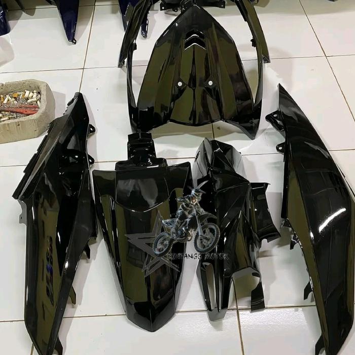 cover fullset body halus honda beat fi thn 2013-2016 warna hitam Motorcycle