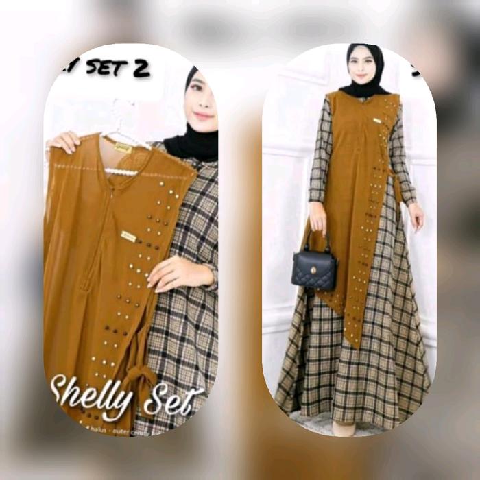 Ready promo selly set #2 bahan ceruty