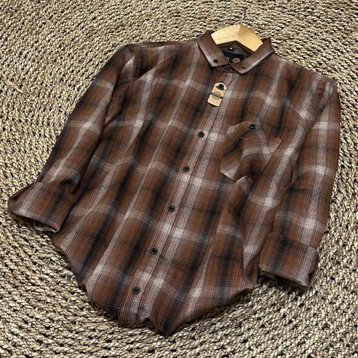 KEMEJA FLANEL LENGAN PANJANG PRIA PREMIUM QUALITY EXCLUSIVE QQ10