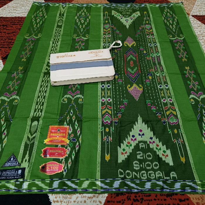 SARUNG ORIGINAL ASLI A1 DONGGALA FUL SUTRA S-100. Muslim